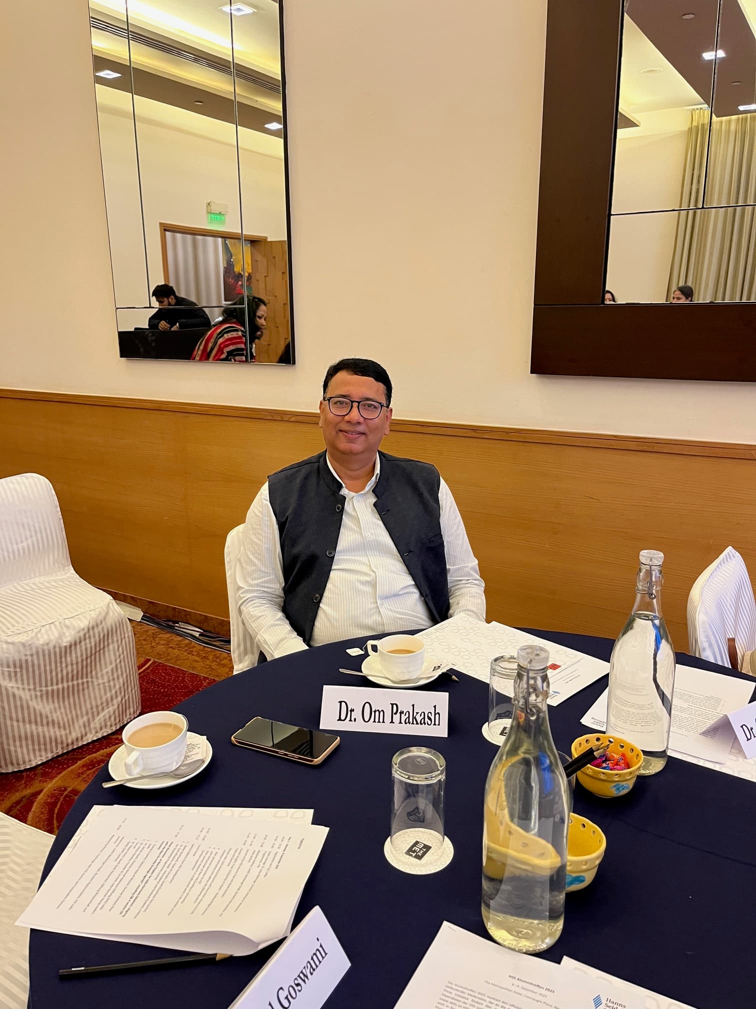 Dr. Om Prakash Appointed as Executive Member of the Hans Seidel Foundation