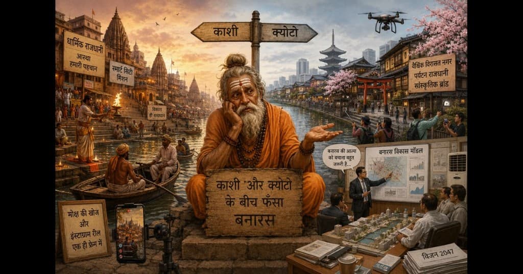 काशी और क्योटो के बीच फँसा बनारस